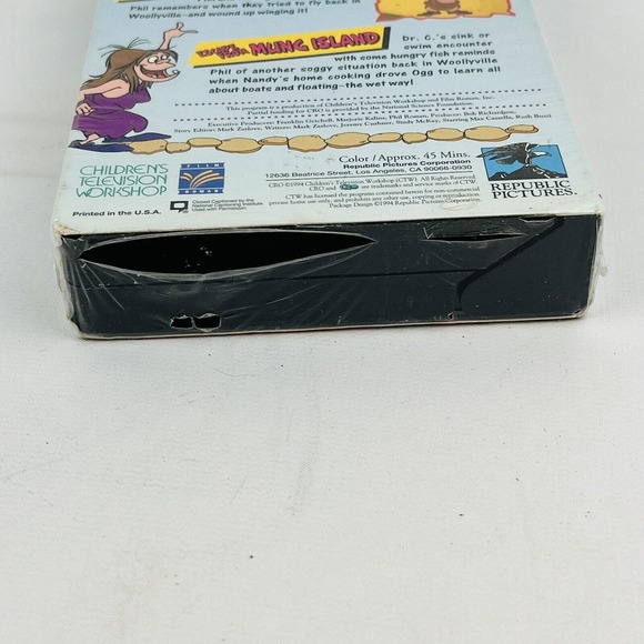 CRO Have Mammoths, Will Travel VHS 1994 Cartoon Caveman Ice Age Sealed OOP Rare - Picture 3 of 4